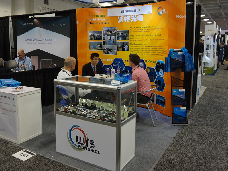 WTS attended the Photonics West 2018 at USA from Jan 30th to Feb 1st. WTS booth is: 4265