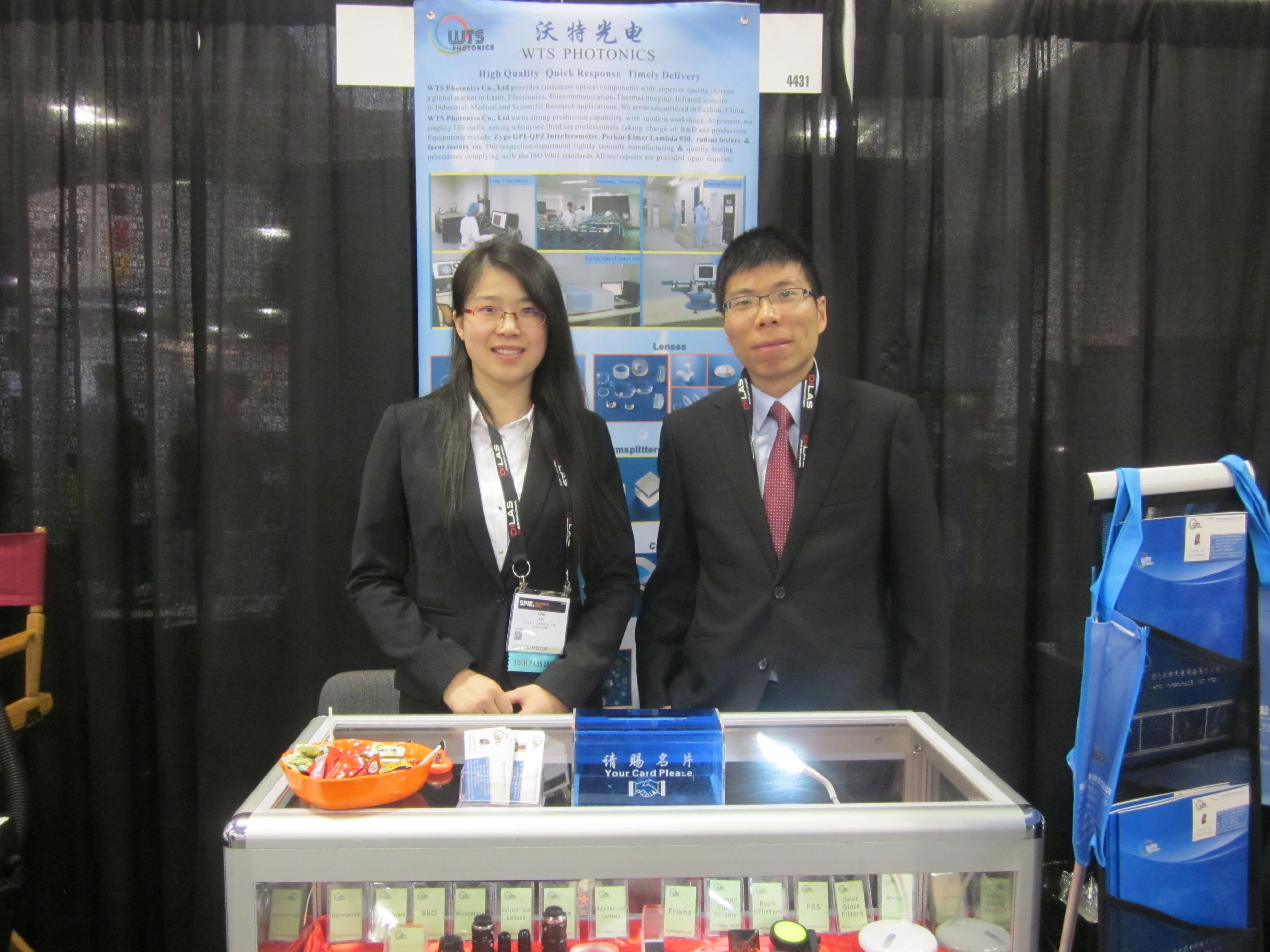 WTS Photonics Has Successfully Participated In PHOTONIS WEST 2016
