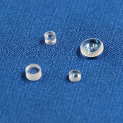 Optical glass micro lenses